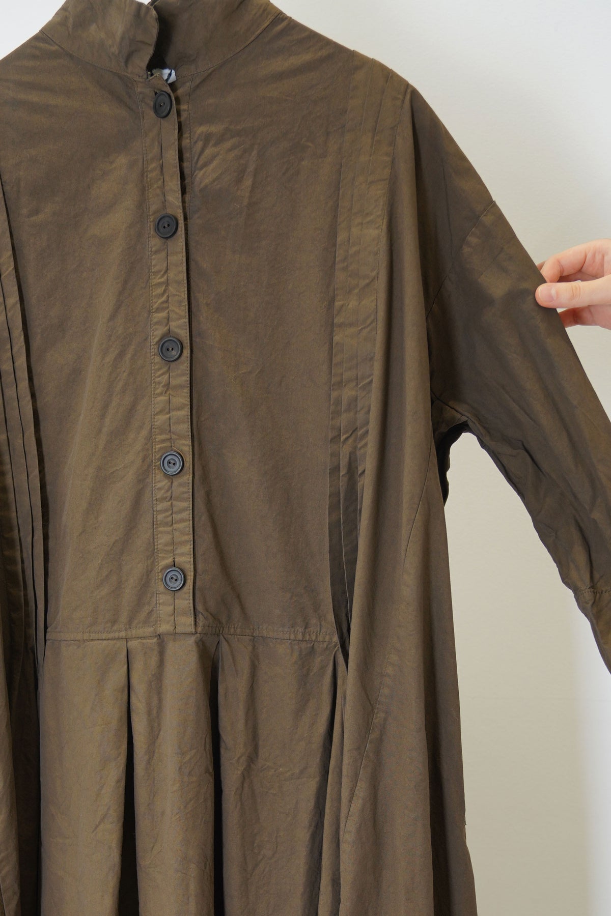 sd dress soft cotton bistre
