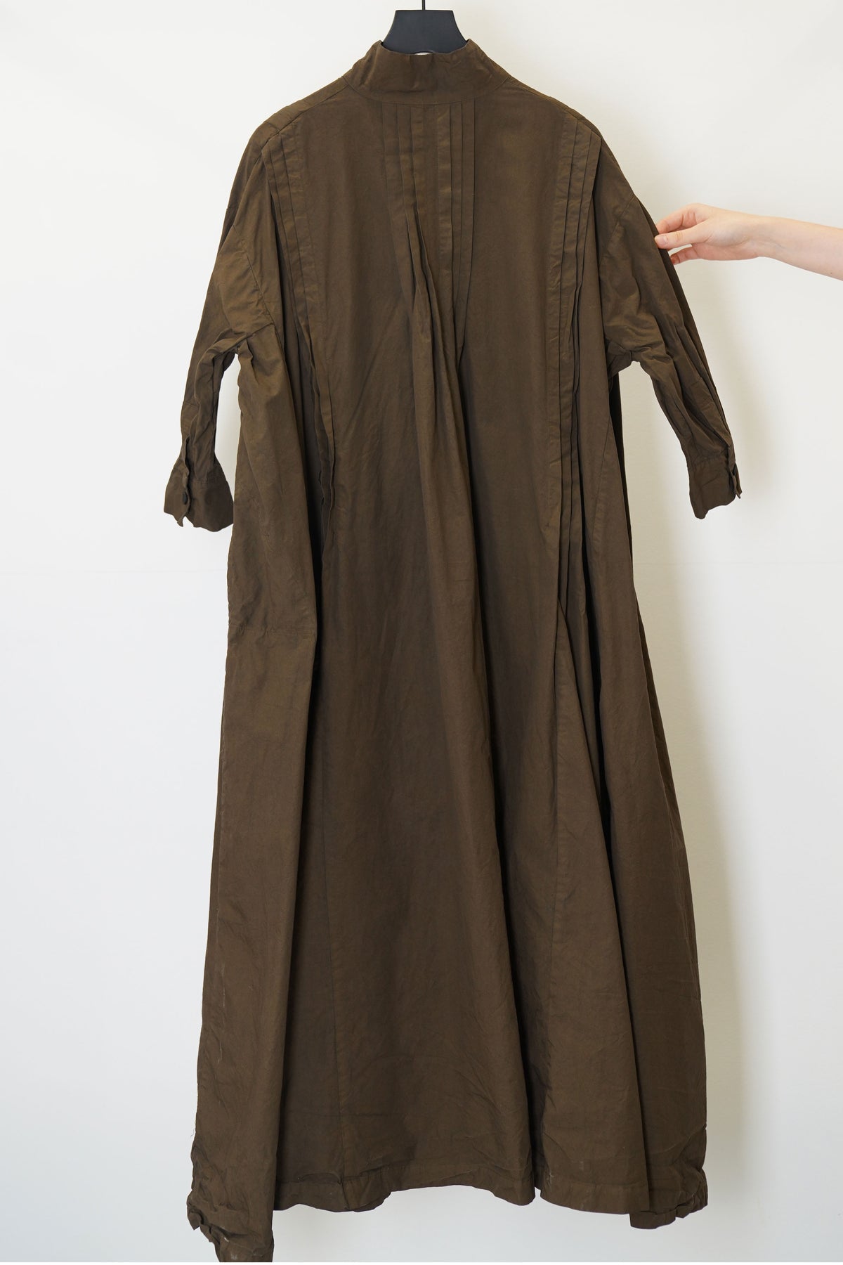 sd dress soft cotton bistre