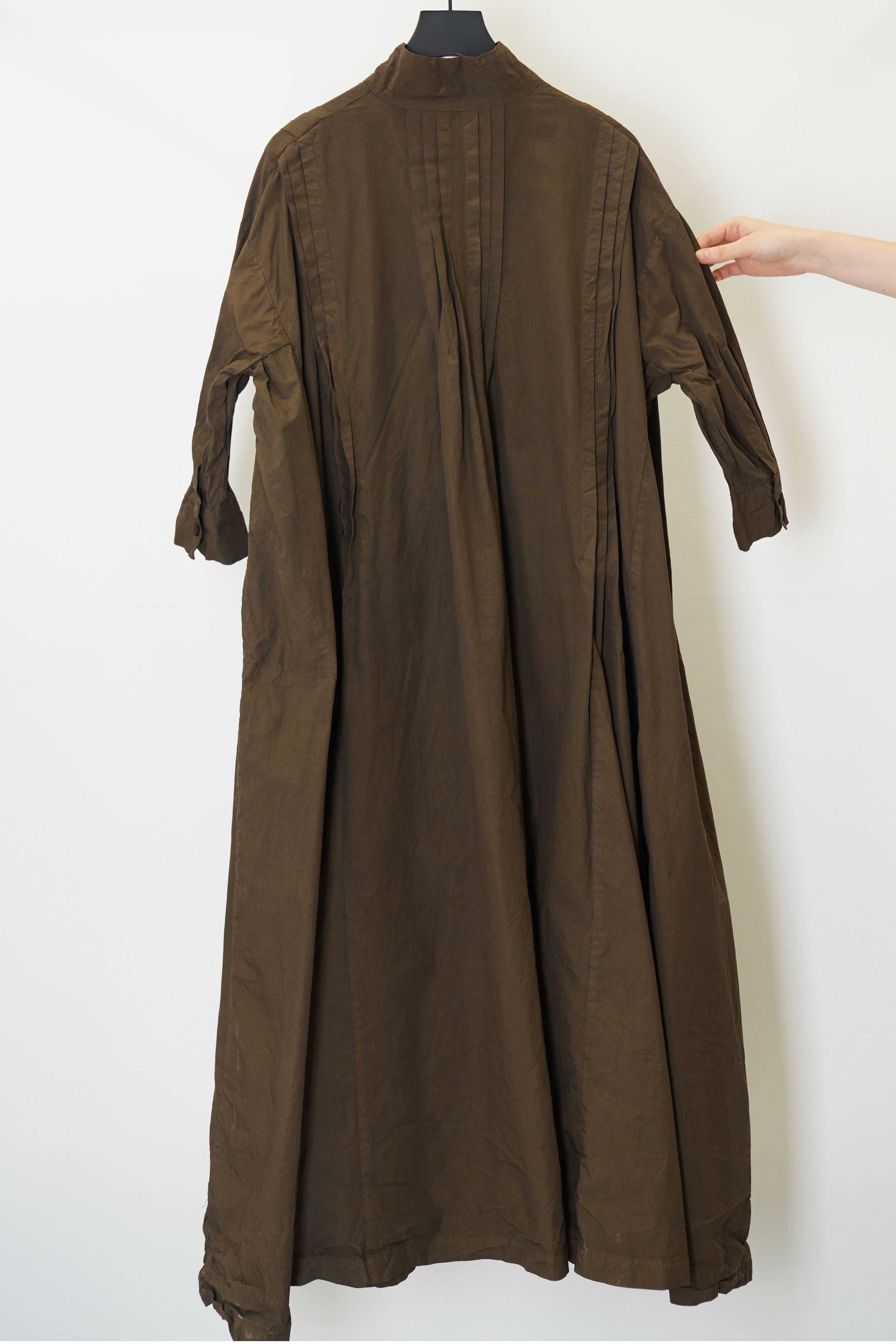 sd dress soft cotton bistre