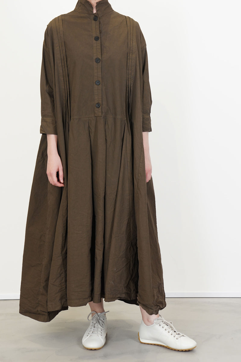 sd dress soft cotton bistre