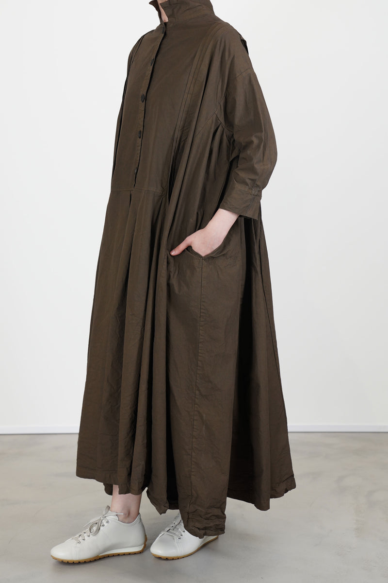 sd dress soft cotton bistre