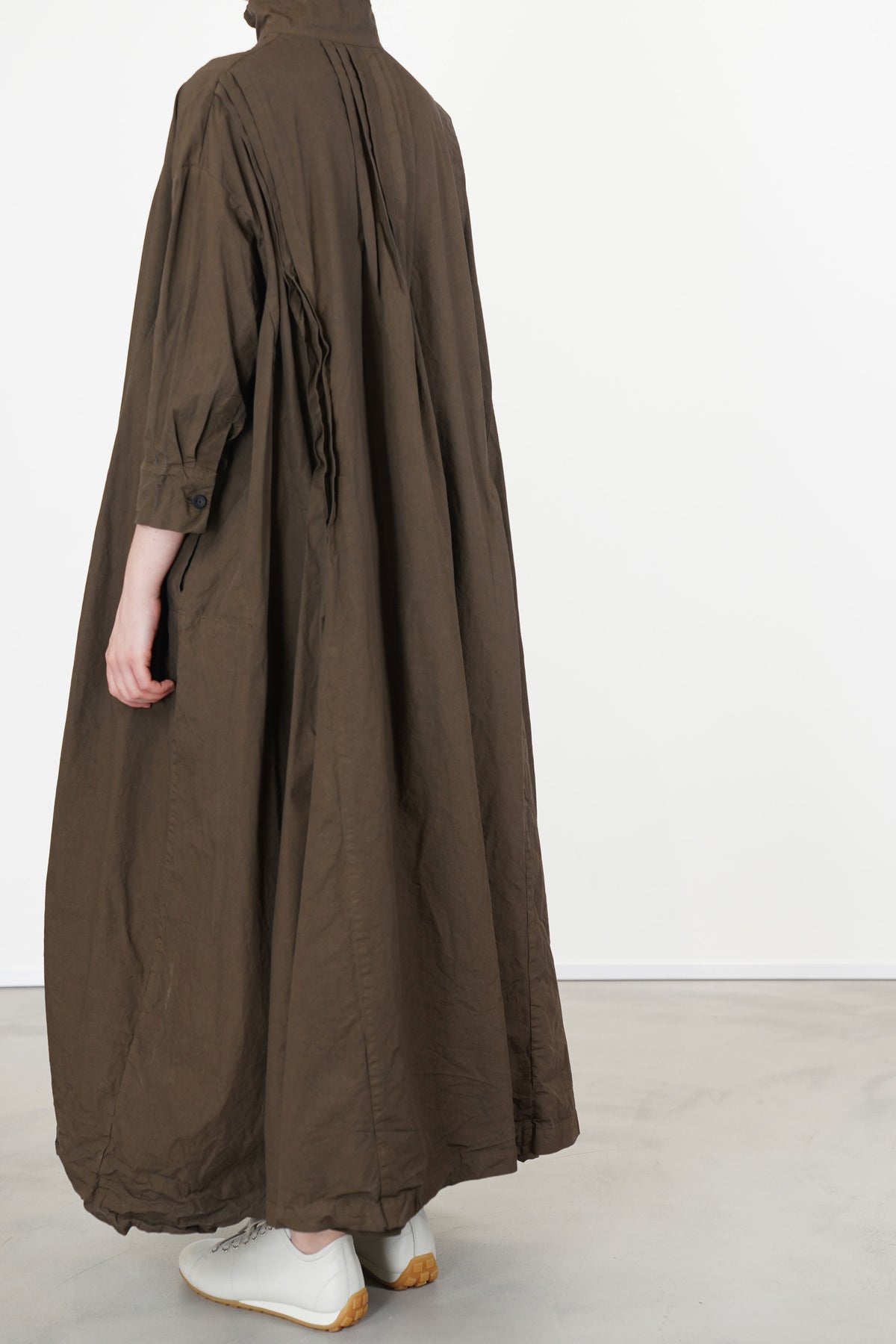 sd dress soft cotton bistre