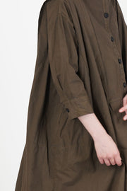 sd dress soft cotton bistre