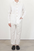 shirt crispy cotton white