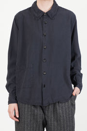 shirt silk black
