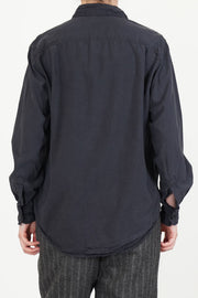 shirt silk black