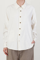 shirt silk ivory