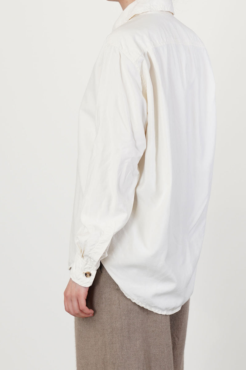 shirt silk ivory