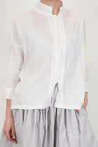 square top self check cotton white