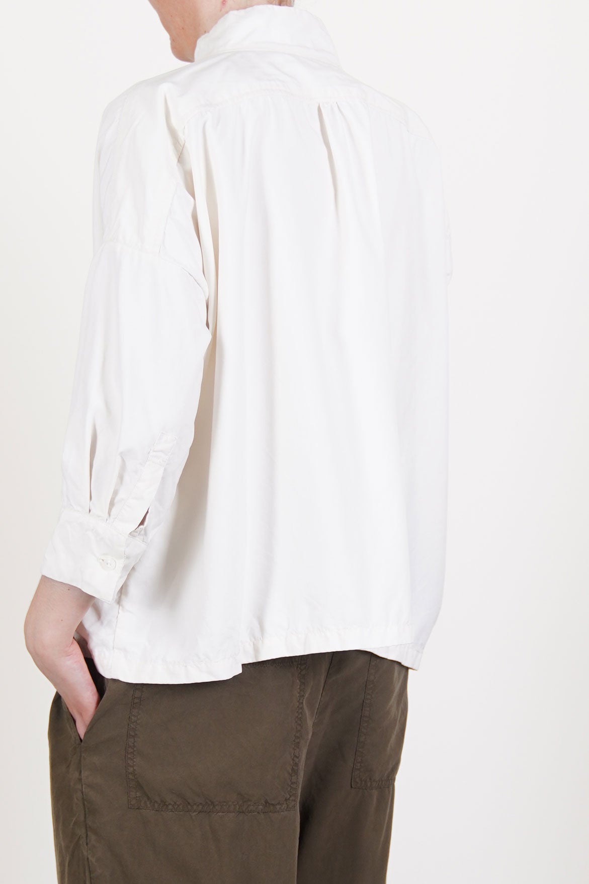 square top silk mother of pearl