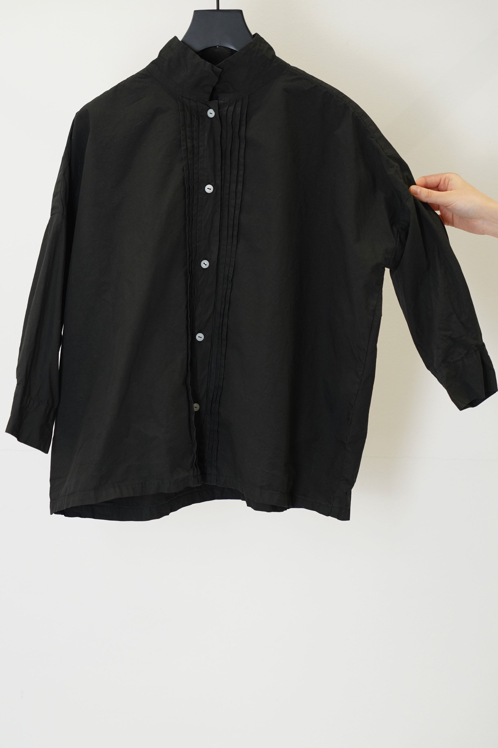 square top soft cotton black