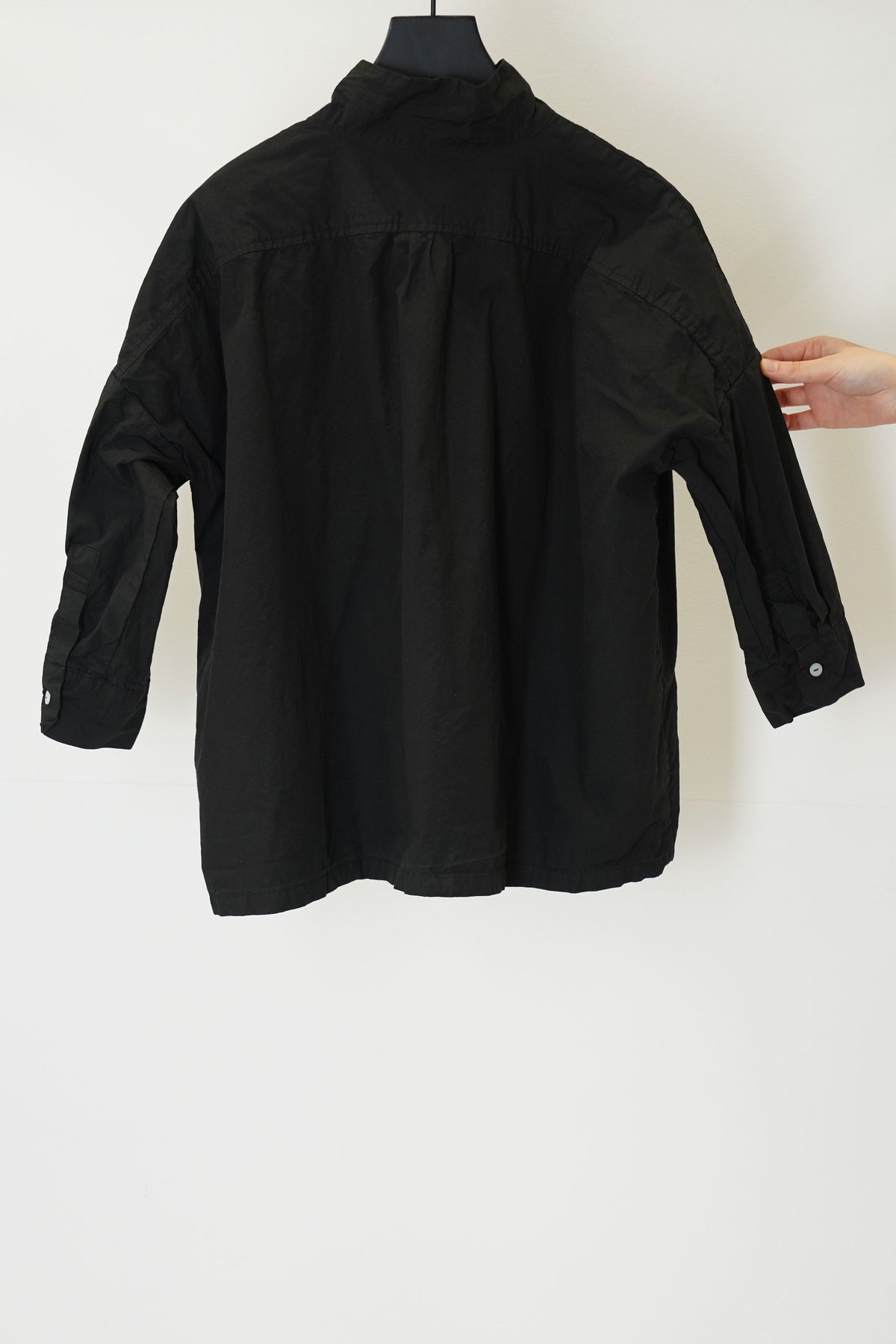 square top soft cotton black