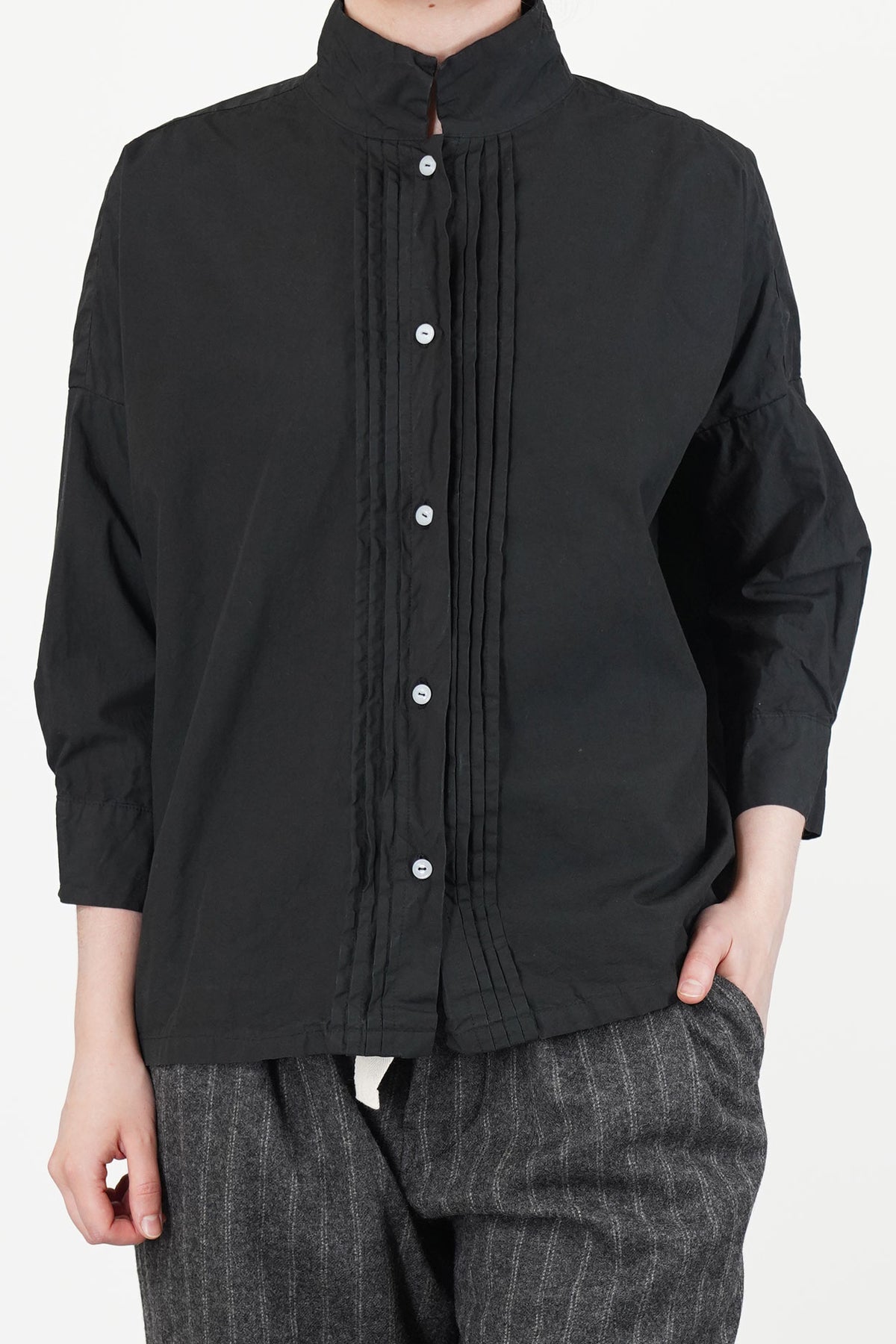 square top soft cotton black