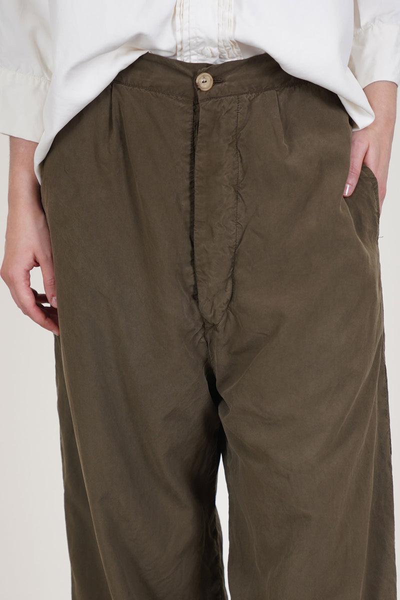 trousers roving silk moss agate