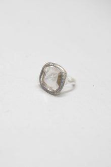 junya bis silver icy grey diamonds topaz