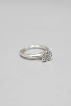 shargani ring silver icy grey diamonds