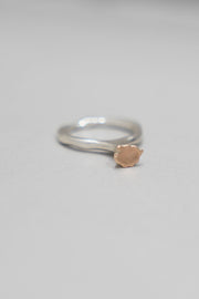 shiran ring silver pink gold