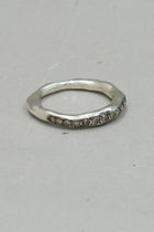 sei 4 ring silver cognac diamonds