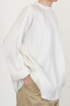 bisa shirt silk lychee
