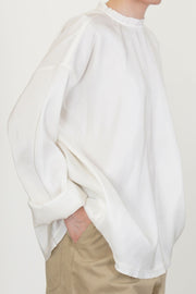 bisa shirt silk lychee