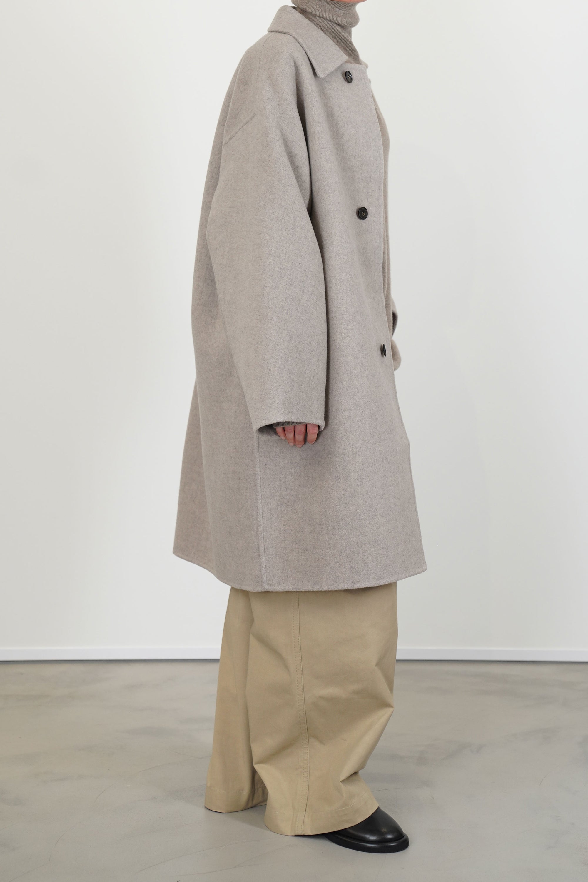 carmine coat wool