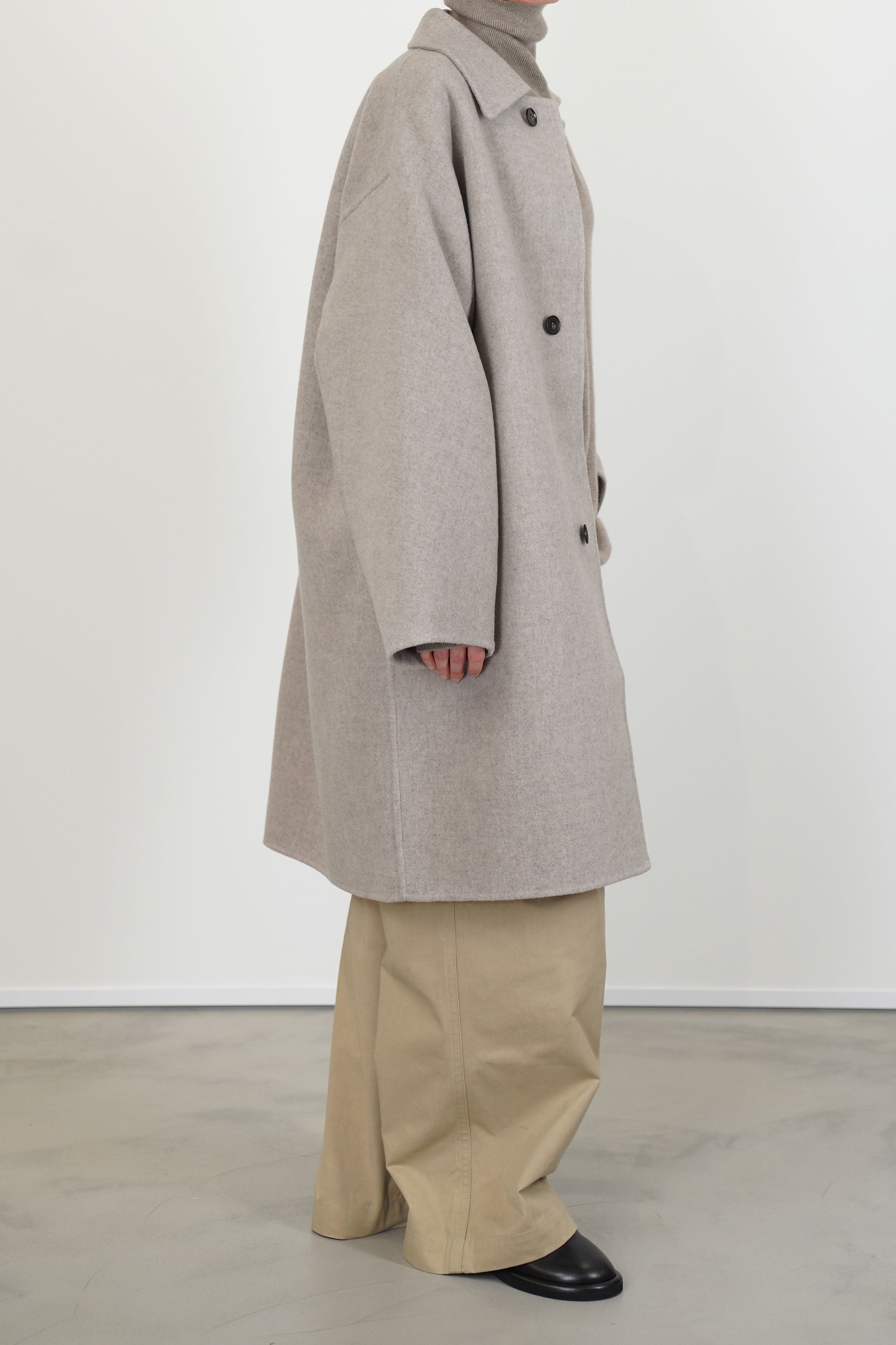 carmine coat wool