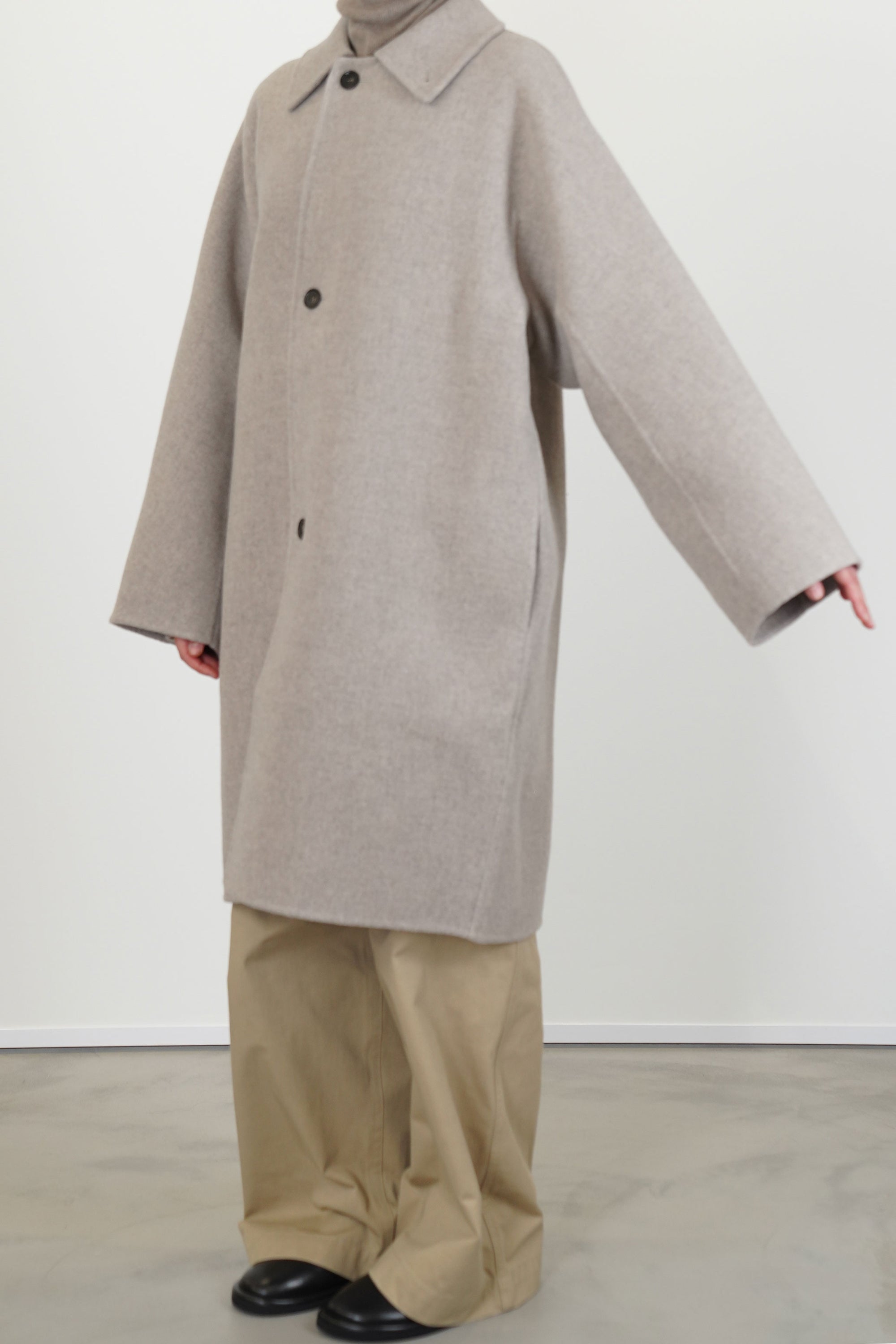 carmine coat wool