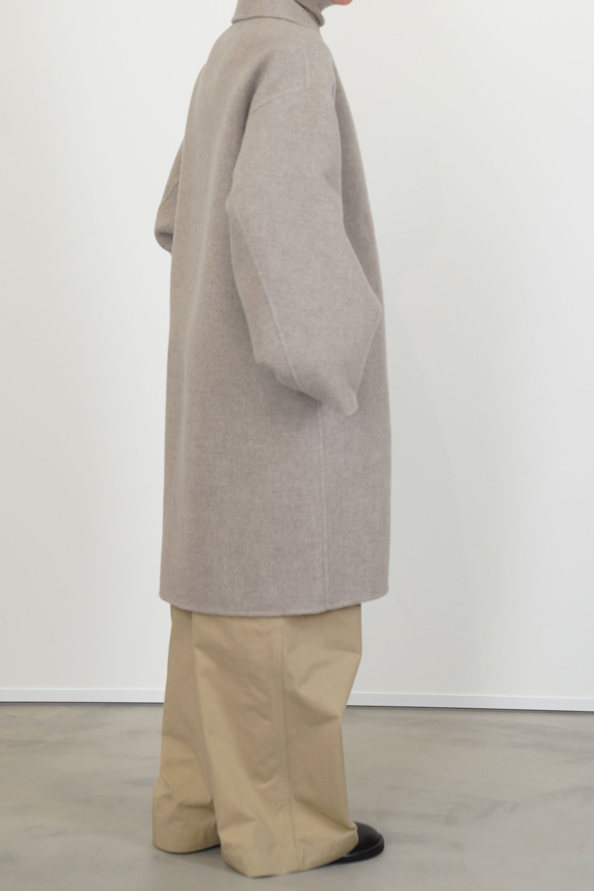 carmine coat wool