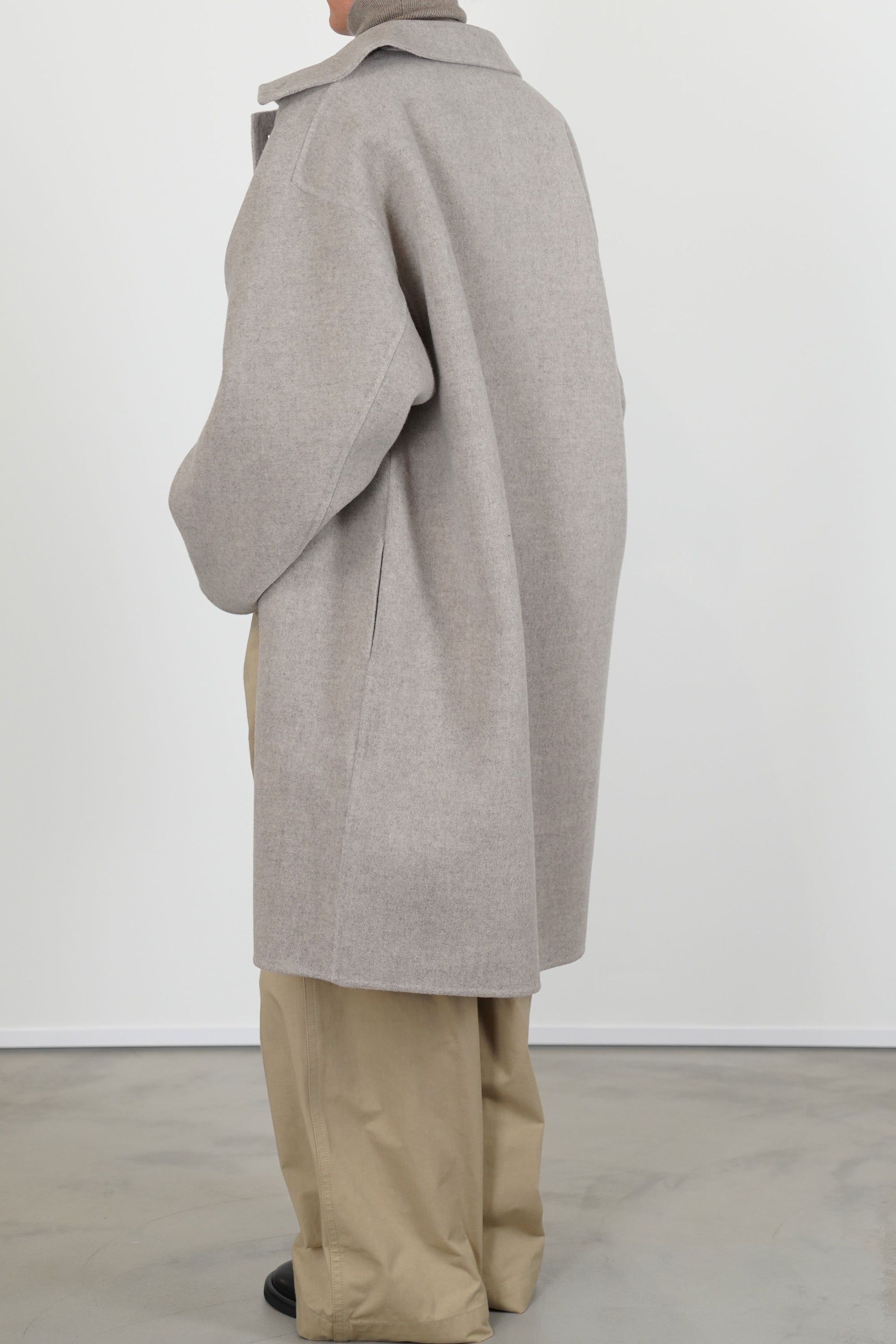 carmine coat wool