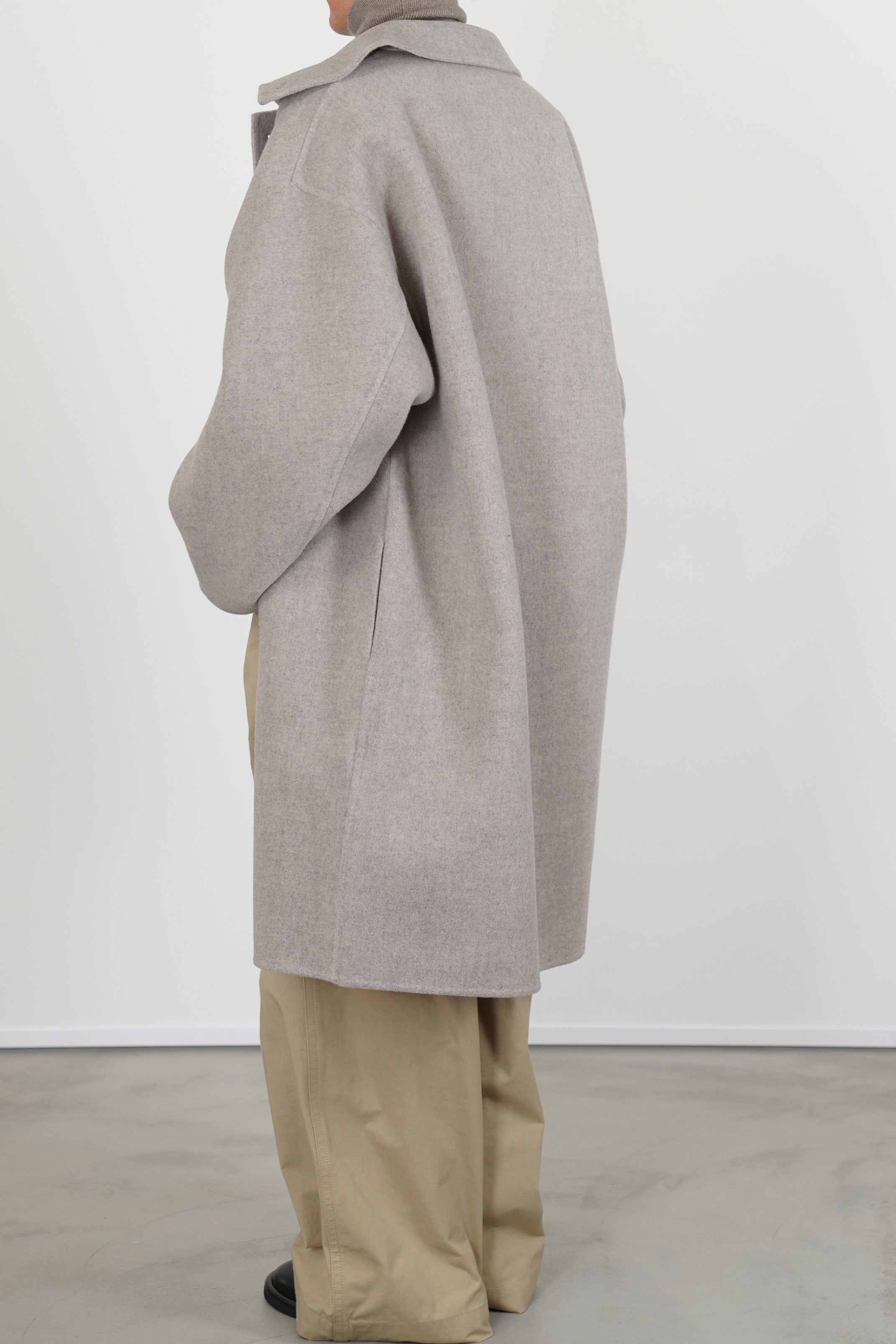 carmine coat wool
