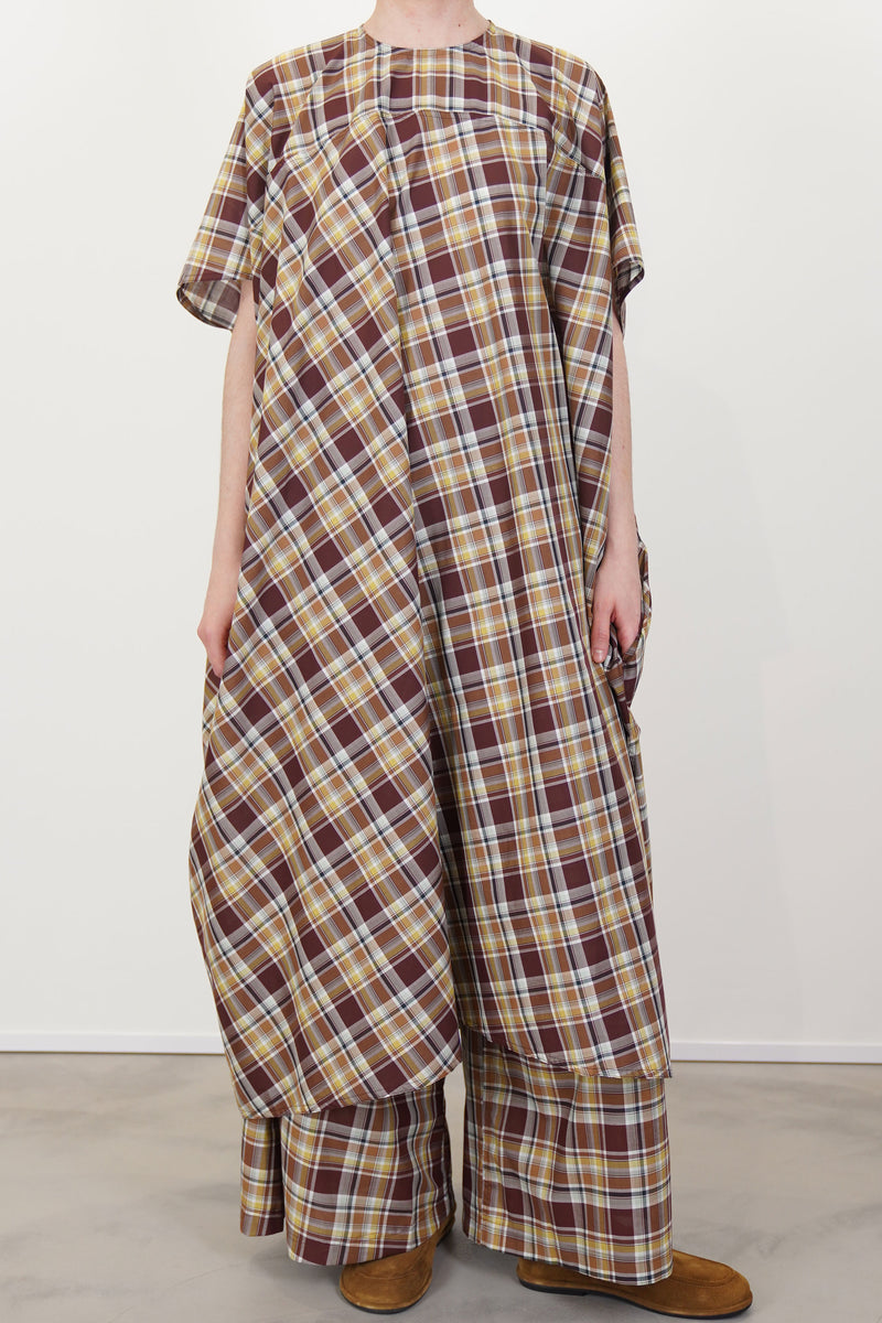 dress daiki check toffee