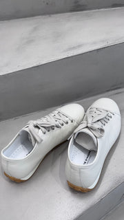 leather sneakers flint off-white
