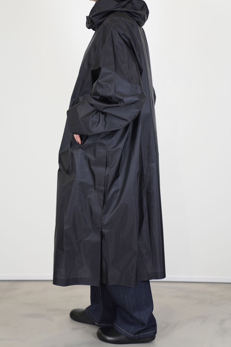 long parka cap black