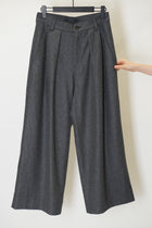 piaf pant wool graphite melange