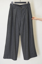 piaf pant wool graphite melange