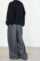 piaf pant wool graphite melange