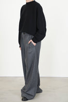 piaf pant wool graphite melange