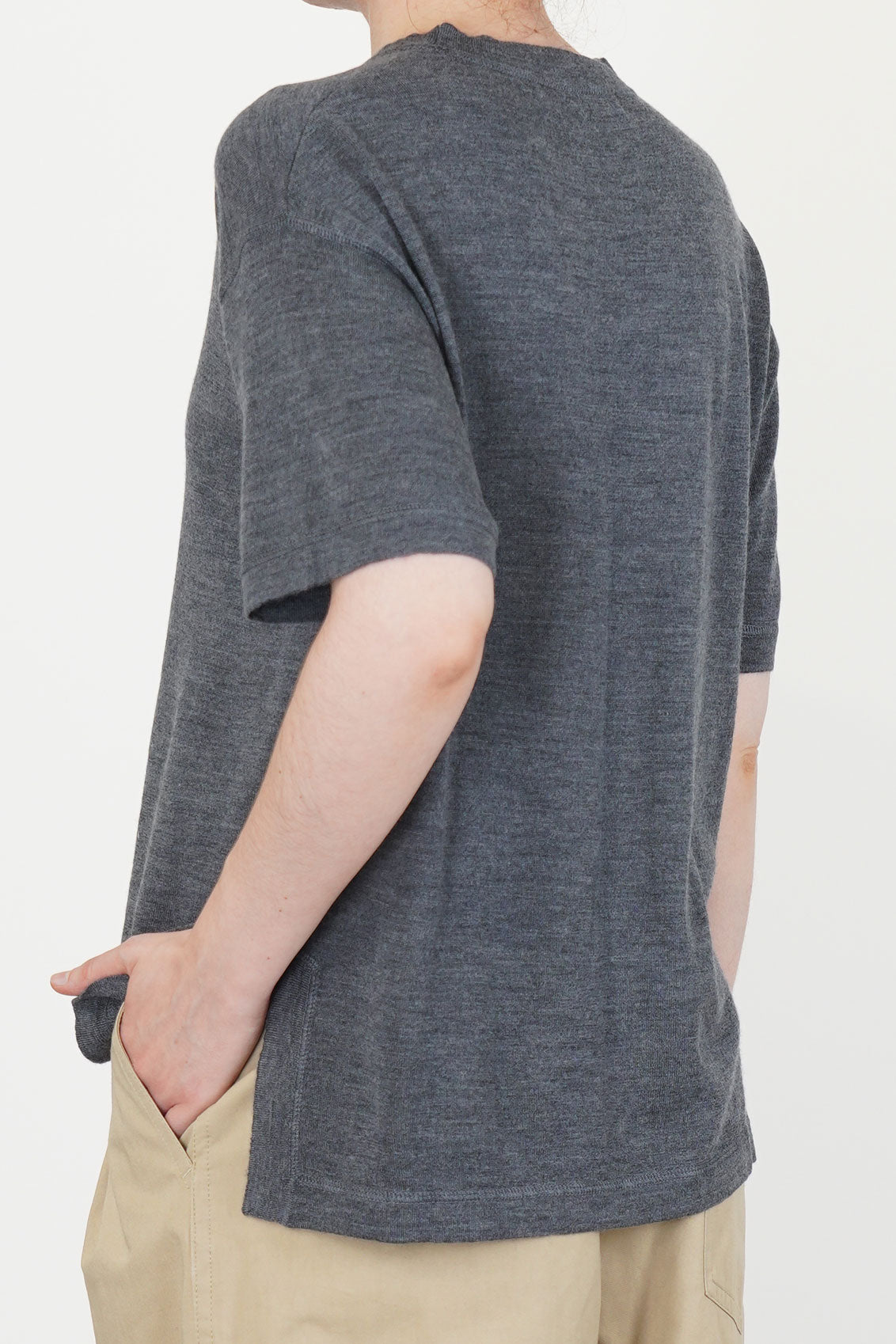 pullover marta wool grey melange
