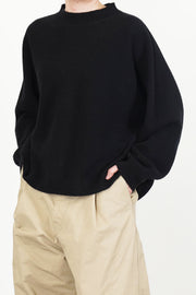 pullover maui wool black
