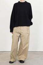 pullover maui wool black