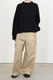 pullover maui wool black