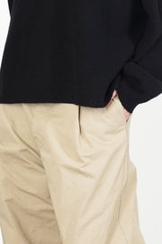 pullover maui wool black