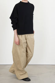 pullover maui wool black