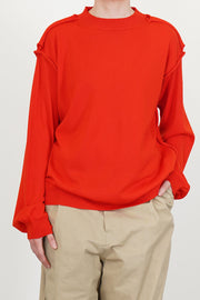pullover myron wool scarlet