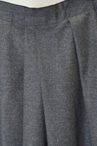 savy skirt wool graphite melange