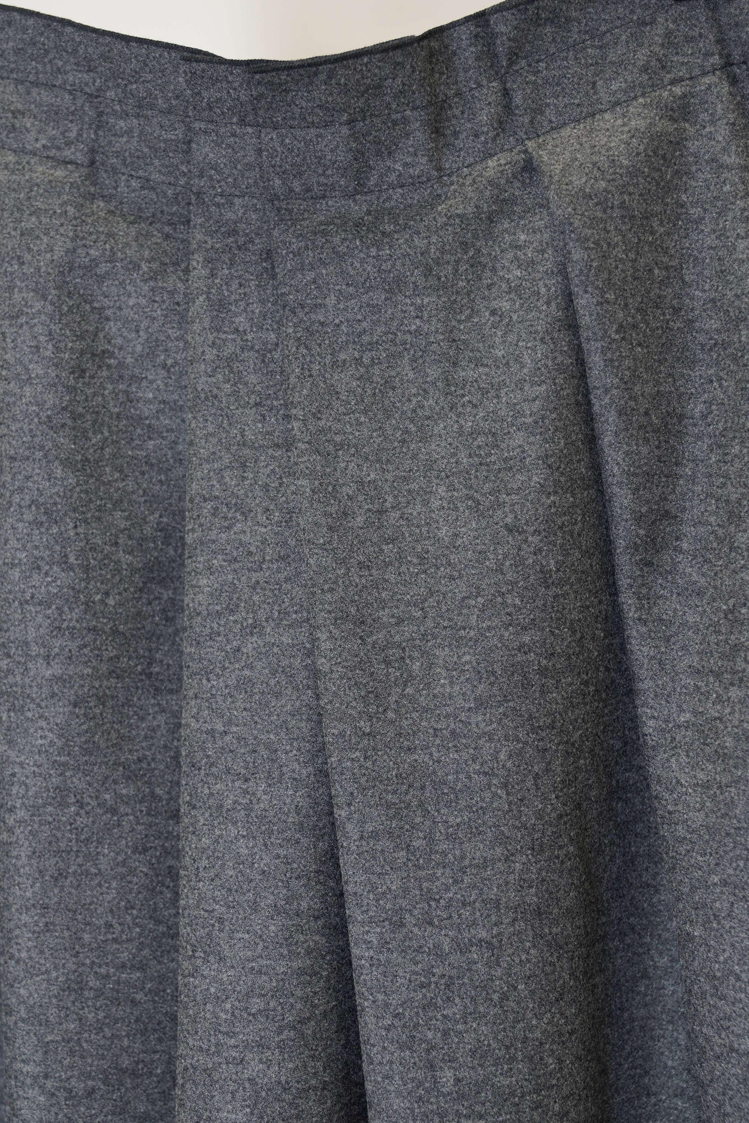 savy skirt wool graphite melange