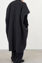 sleeveless jacket ciovo carbon melange