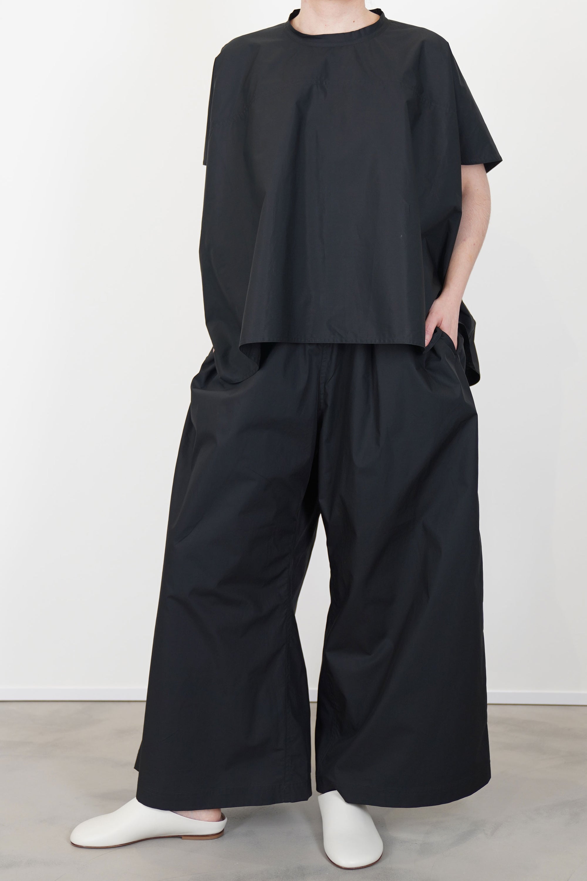 wide trousers parana black
