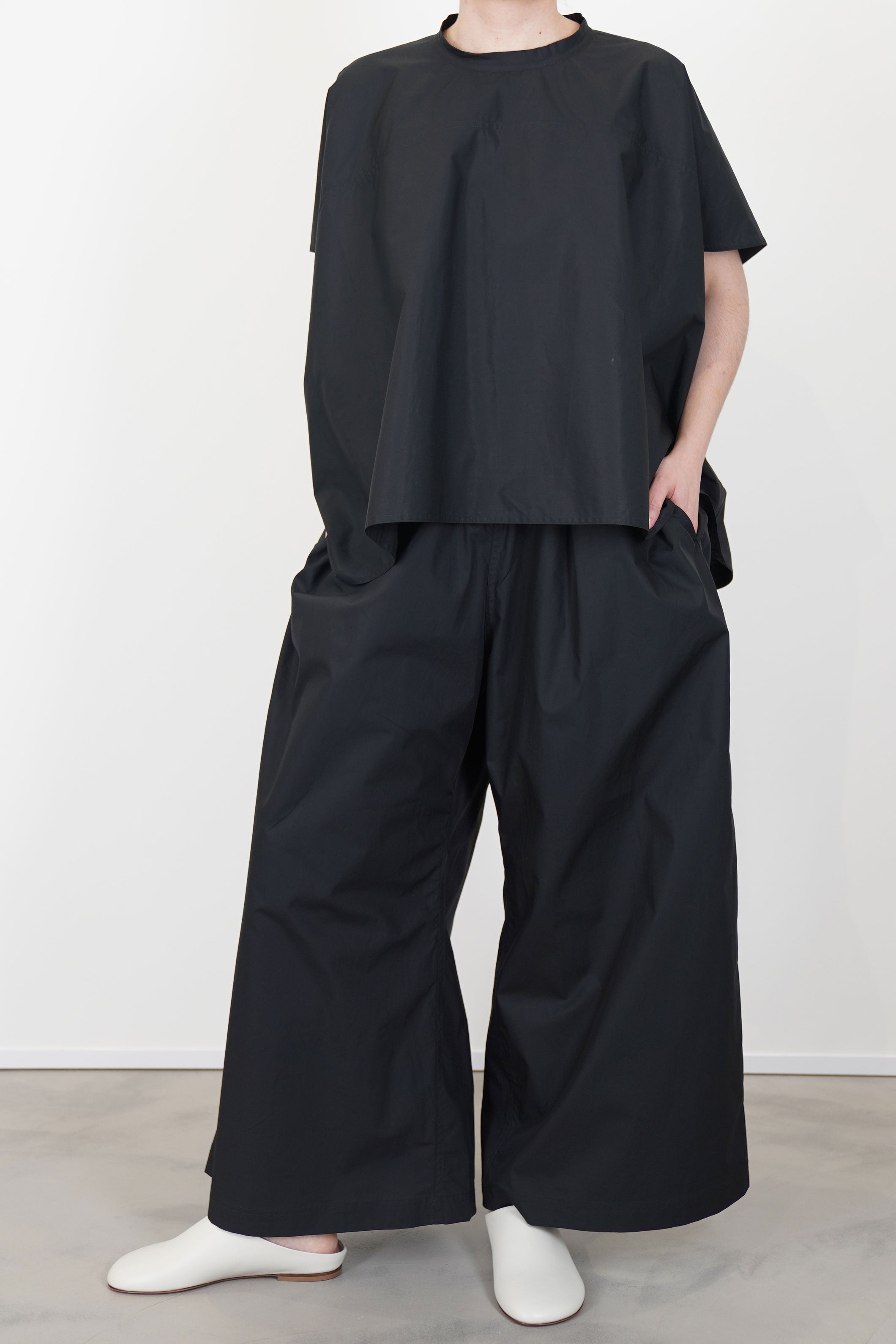 wide trousers parana black