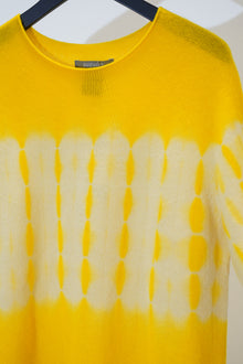 cashmere long pullover sun yellow buttercup